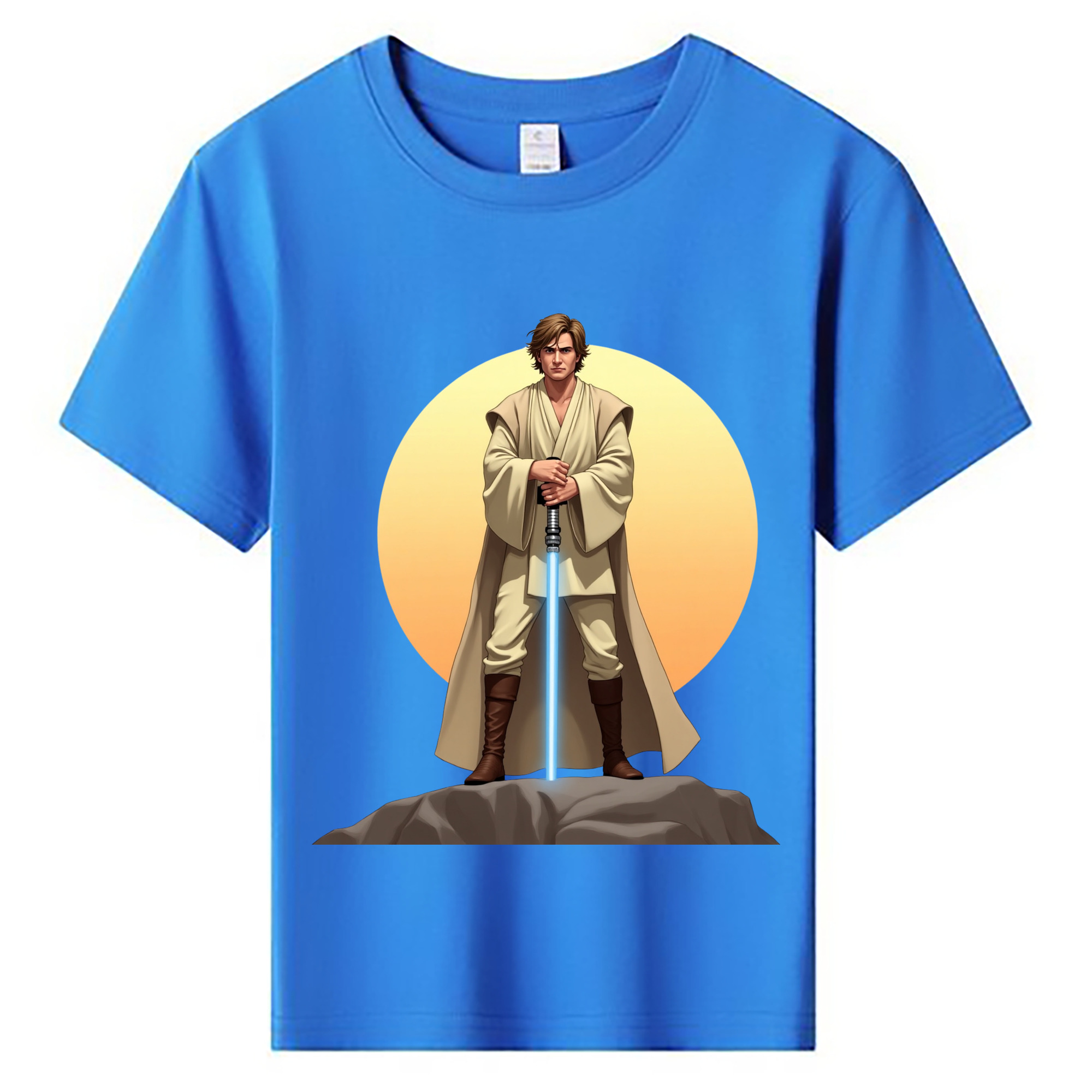 （画像用） スター・ウォーズ Star Wars 綿100％キッズTシャツ（フロントプリント）